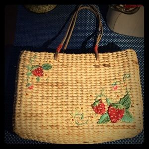 🍓 Cute Strawberry Cornhusk Purse 🍓